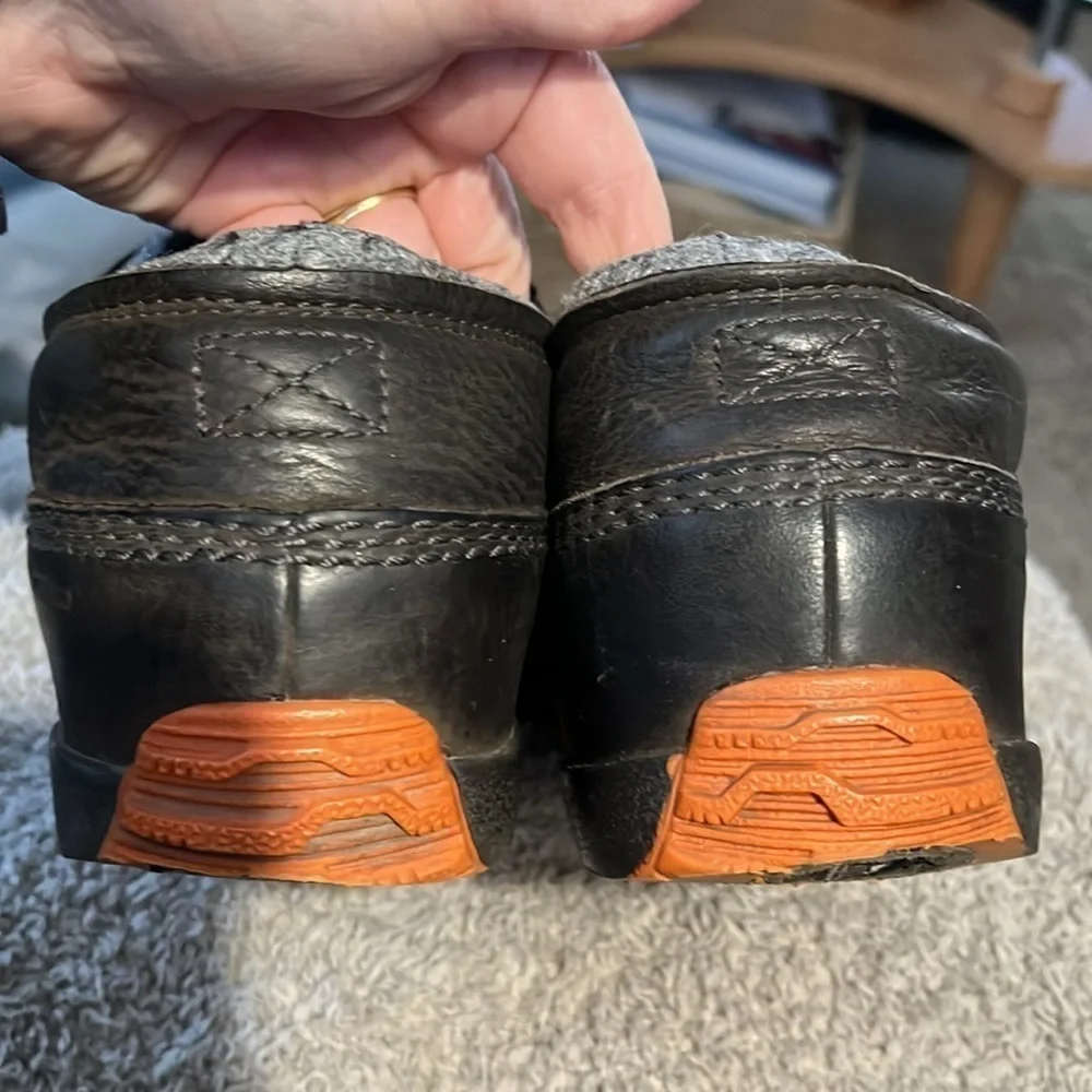 Sorel all weather Fairbanks Snow Loafers Shoes Brown Leather‎ Slip-On 9.5